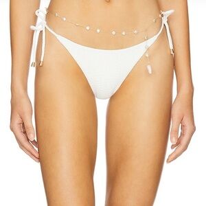 GIGI C Joni Ivory Bikini Bottom NEW WITH TAGS